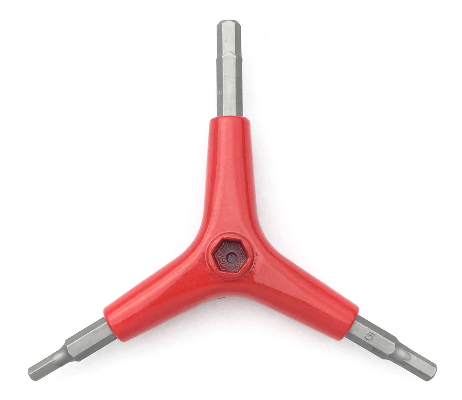 Multifunktionales Fahrrad-Schraubenschlüssel-Set – 3-Wege Hex-Schlüssel, 4-6mm.